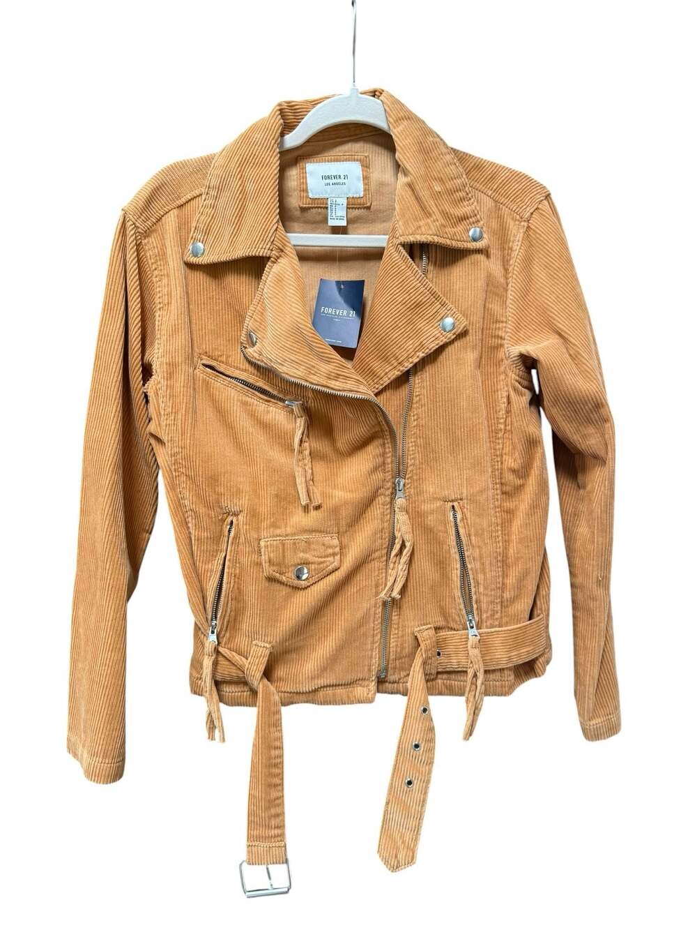 Forever 21 Corduroy Moto Jacket